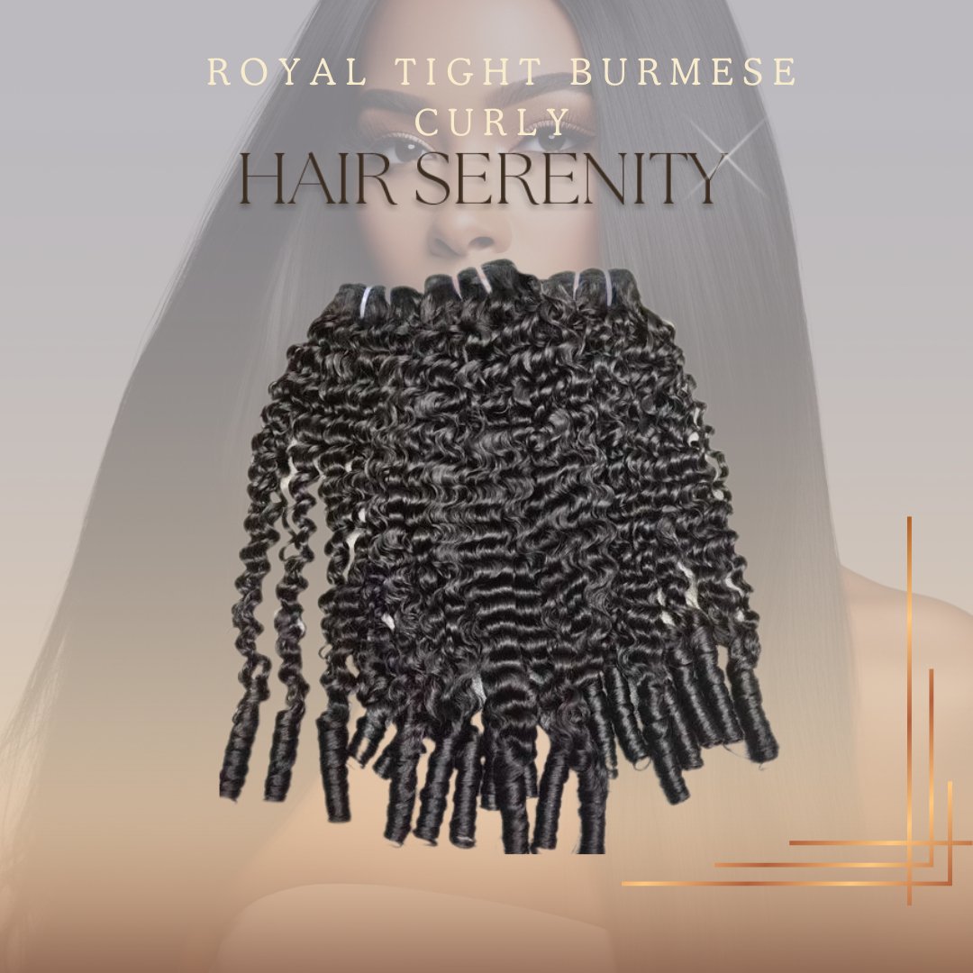 DD RAW BURMESE TIGHT CURLY - Luxehairserenity