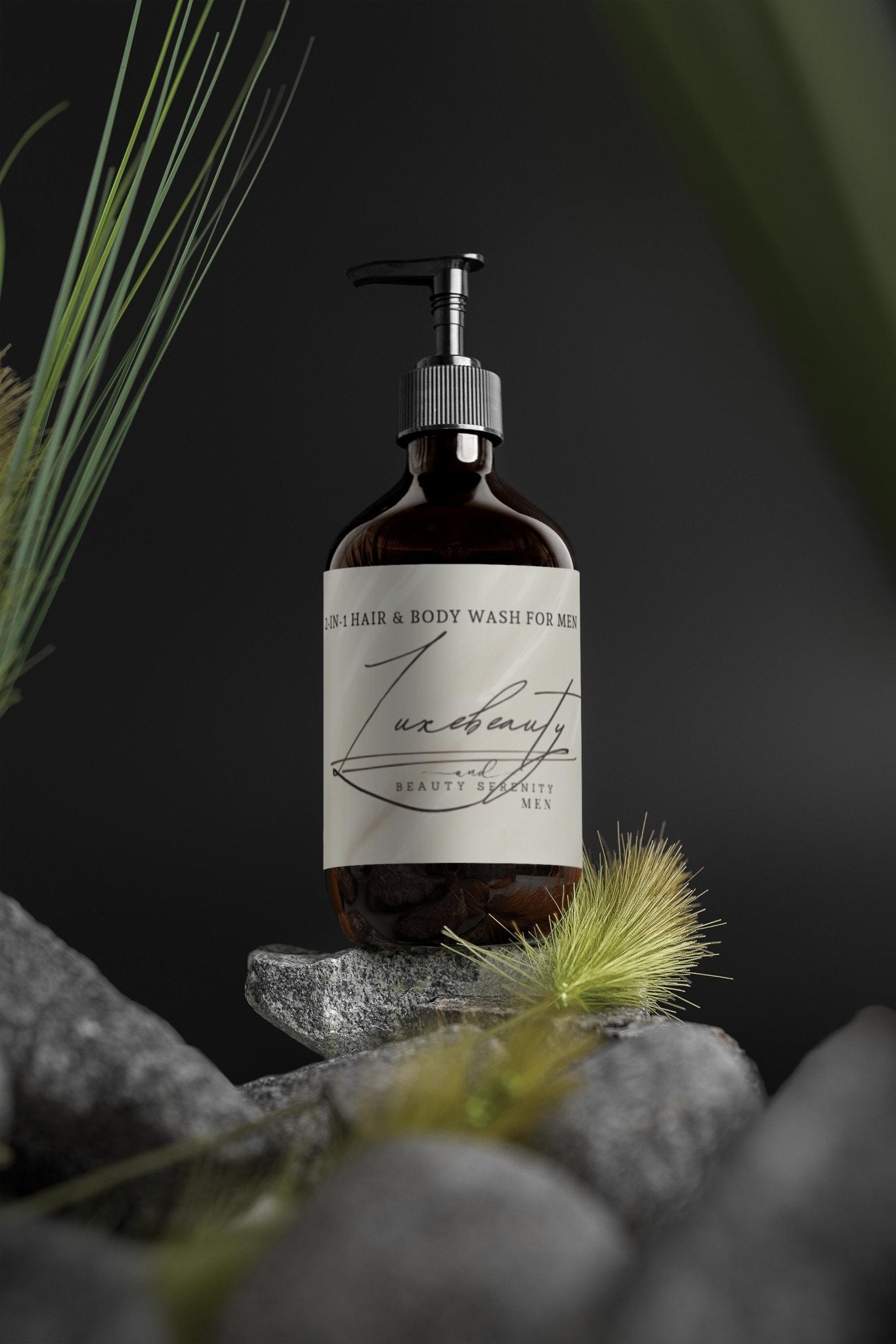 Luxebeautyserenity - 2 - in - 1 Hair & Body Wash for men - Luxehairserenity