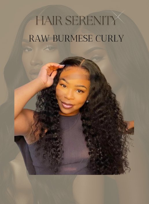 RAW BURMESE CURLY WIG - Luxehairserenity