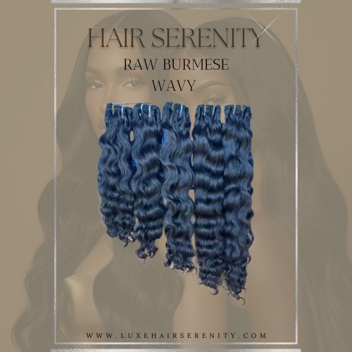 RAW BURMESE WAVY BUNDLES - Luxehairserenity